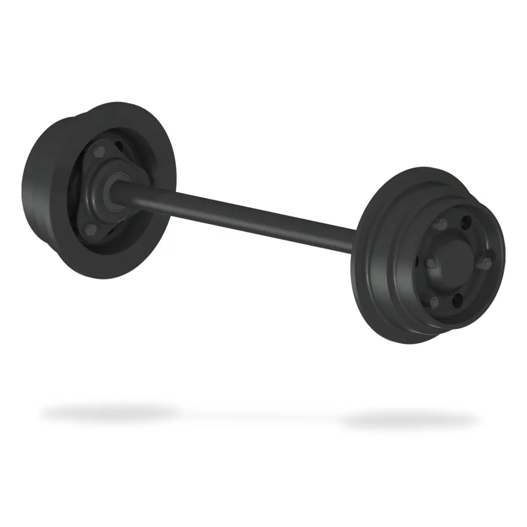 Колеса ходовые двухребордные