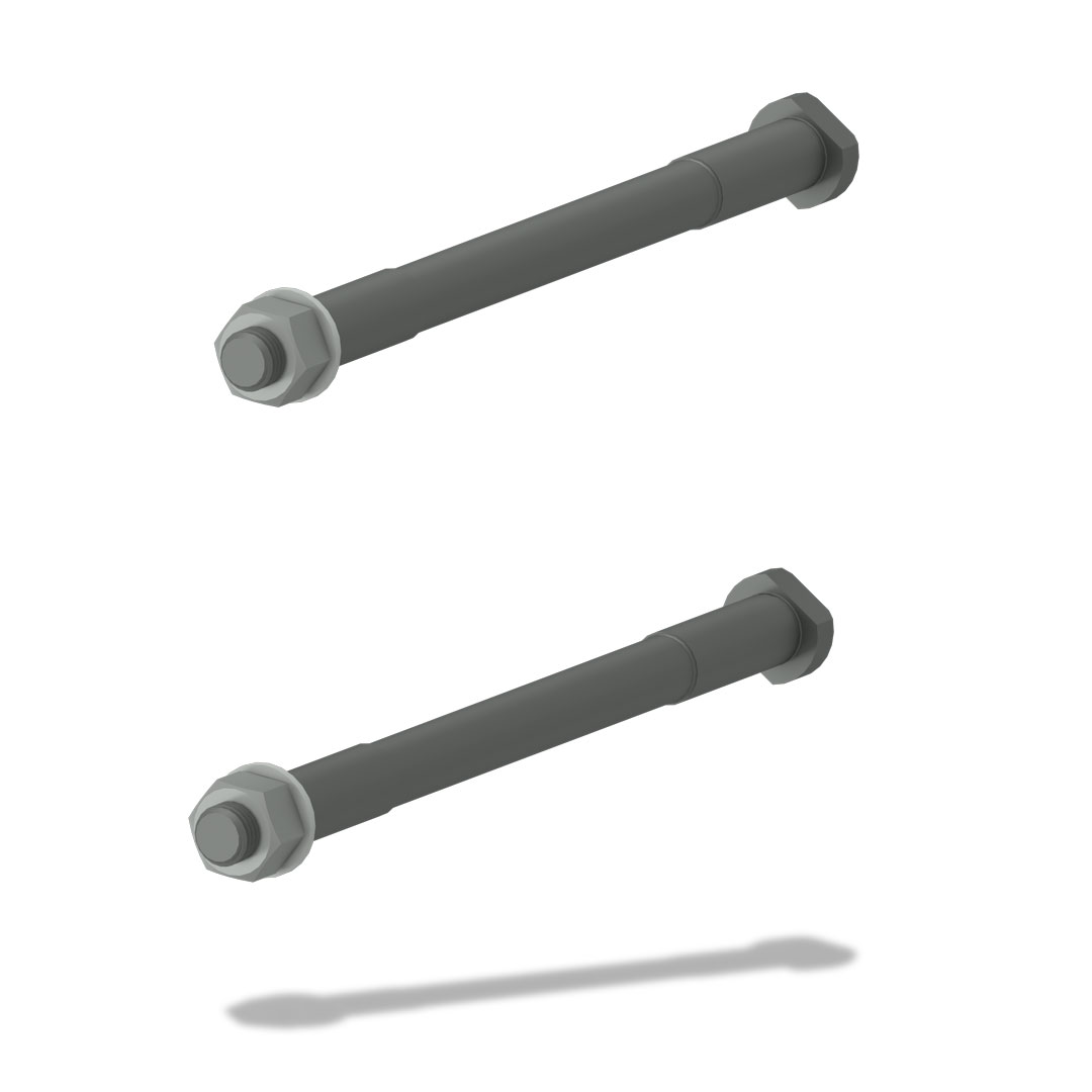 Ось горизонтального ролика лебедки 30ЛС-2СМА