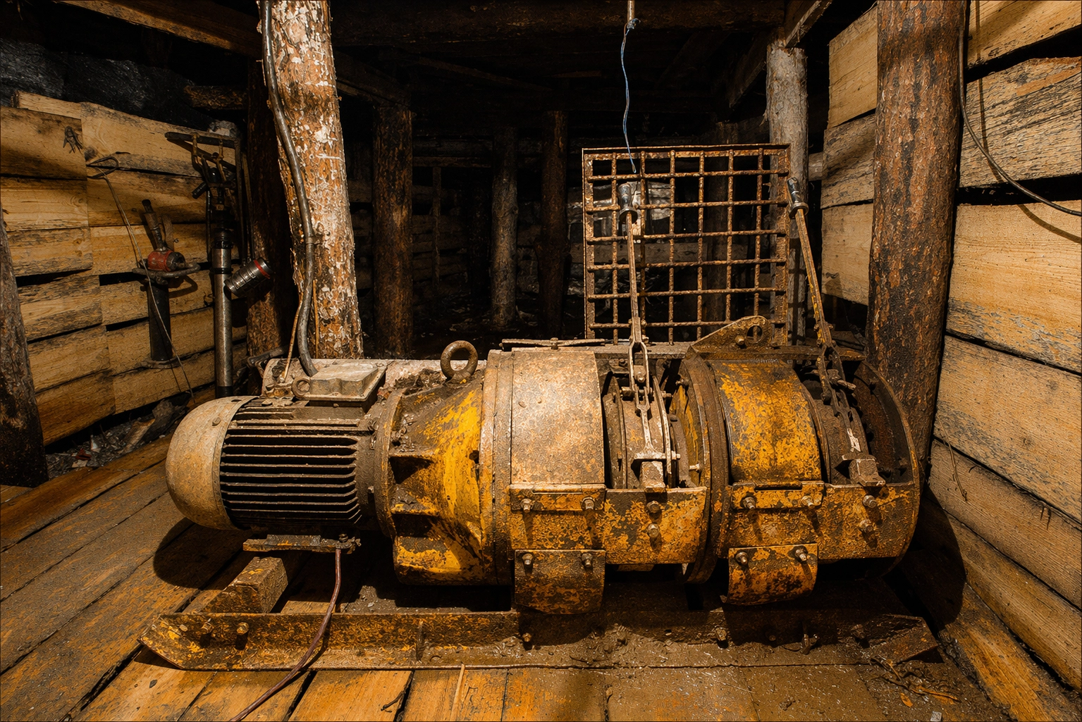 Подвижной состав шахтный