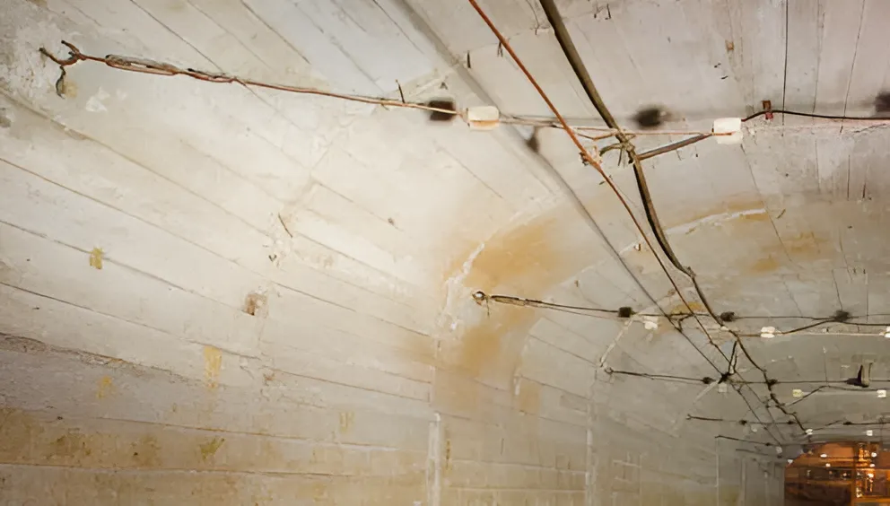 троллейный провод в шахте